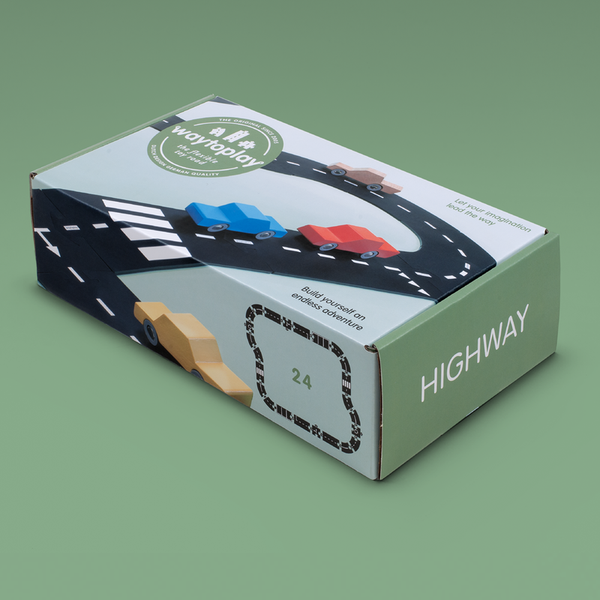 Waytoplay - Highway - 24 Pcs – Woodberry