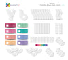 Magnetic tiles 106 pcs Pastel Ball Run Pack by Connetix