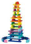 Wooden Building Slats (Flat 64 pcs)