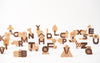 Wooden Alphabet Play Block Set