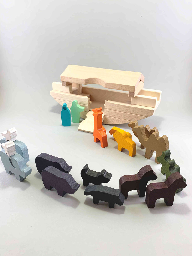 Woodberry Bajo Noah's Ark Wooden Toy
