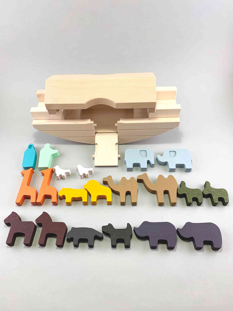 Woodberry Bajo Noah's Ark Wooden Toy