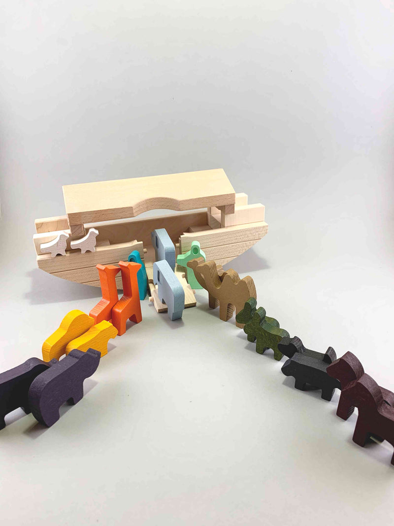 Woodberry Bajo Noah's Ark Wooden Toy