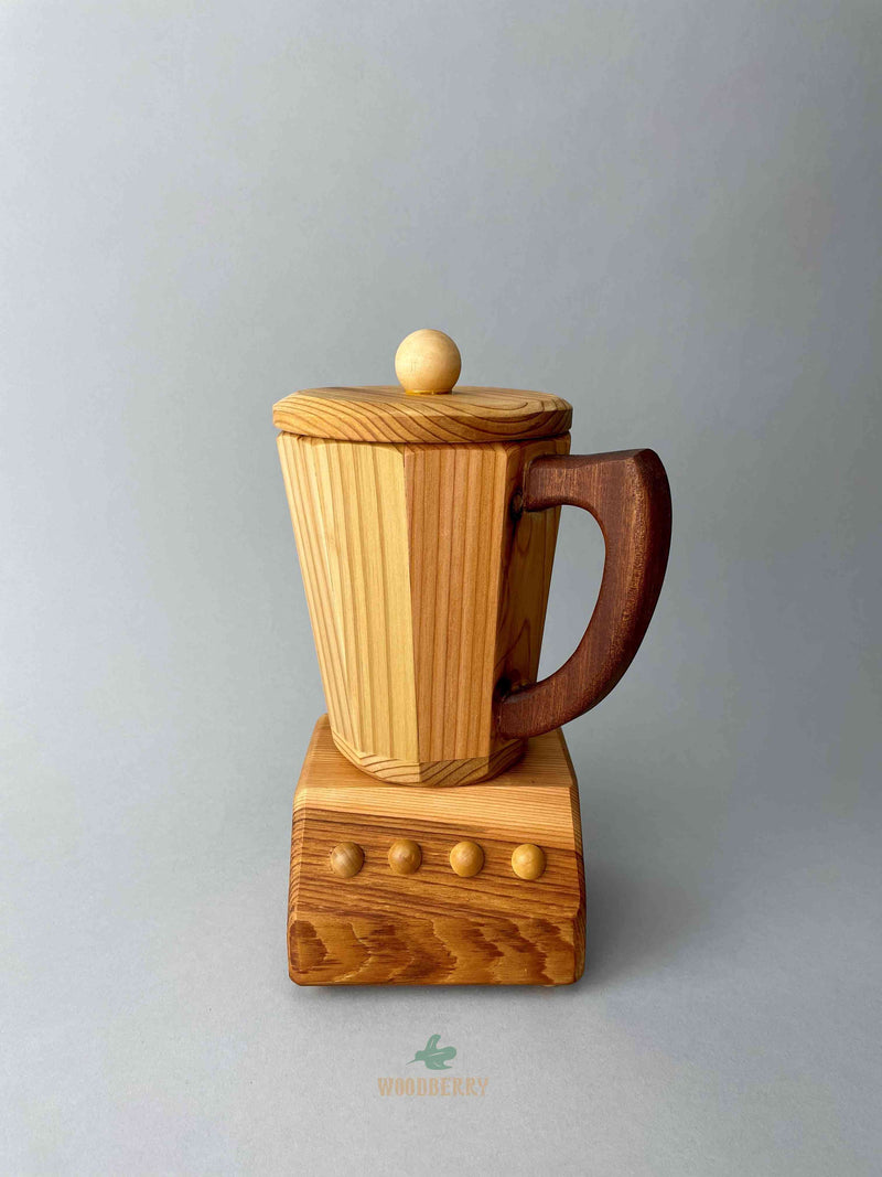 Handmade Wooden Blender