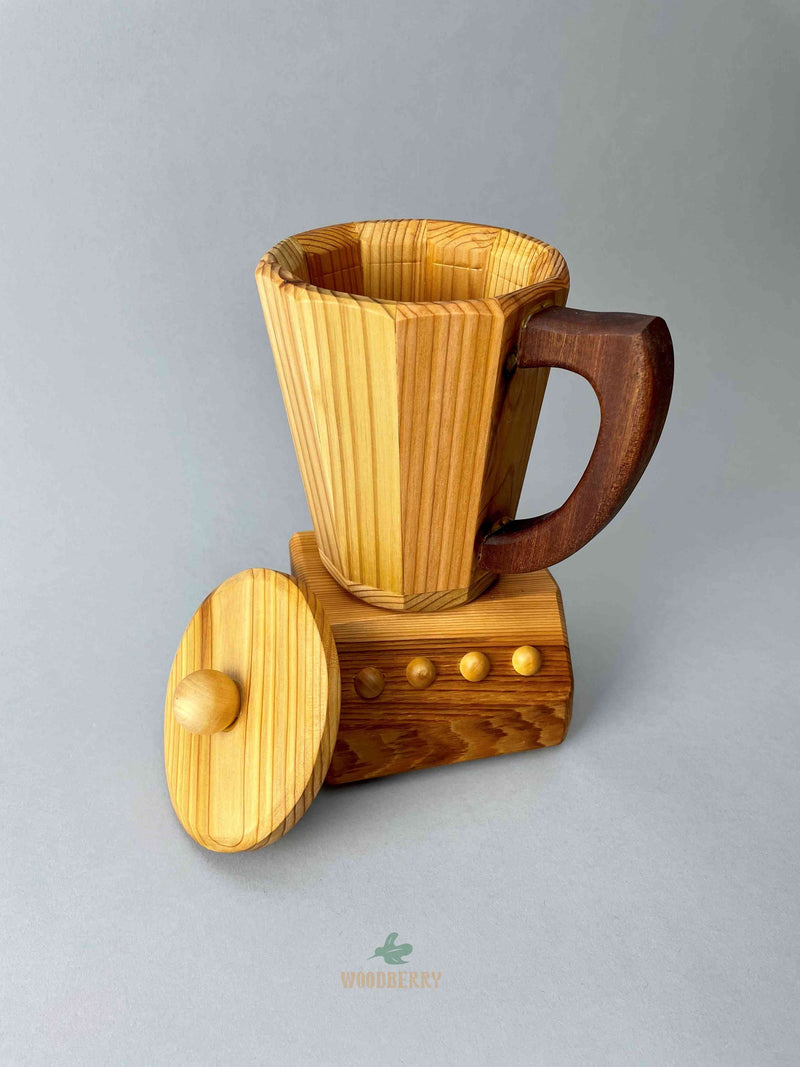 Handmade Wooden Blender