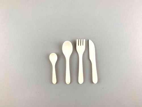 Wooden Dinnerware Cutlery Set