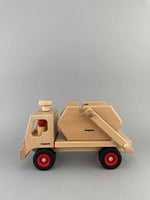 Woodberry Fagus Wooden Skip truck Side View