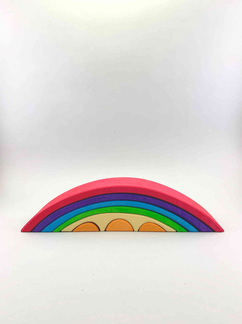Wooden Bridge Stacking Toy