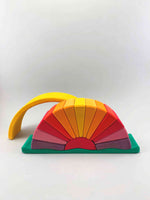 Wooden Sunray Arch (Yellow)