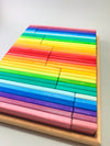 Wooden Building Slats (Flat 64 pcs)