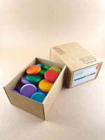 Colorful Wooden Coin Set