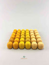 Grapat mandala yellow honeycomb wooden toys displayed in a square shape.