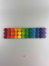 Loose Parts - Mandala Series - Rainbow Flowers 36pcs