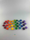 Loose Parts - Mandala Series - Rainbow Flowers 36pcs