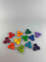 Loose Parts - Mandala Series - Rainbow Flowers 36pcs