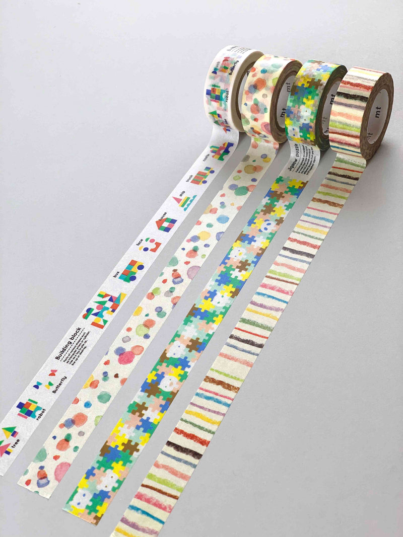 Washi Tape - Kids Playtime Set (15 mm)