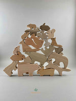 Wooden Forest Animals