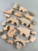 Wooden Forest Animals