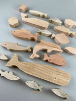 Wooden Marine Animals