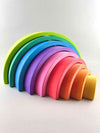 Large Rainbow Stacker 9pcs - Green