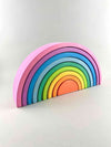 Large Rainbow Stacker 9pcs - Pink