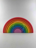 Large Rainbow Stacker 9pcs - Red
