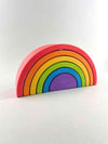 Small Rainbow Stacker 6pcs - Red