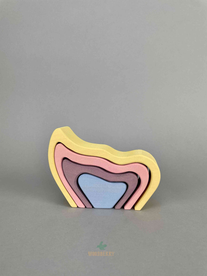 Butterfly Wing Pastel Arch Stacker