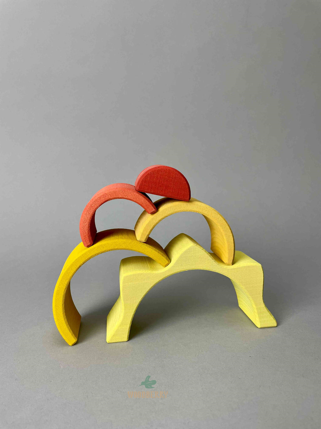 NEW 2021 Raduga Grez Wooden toy Sun stacker 5 pcs set