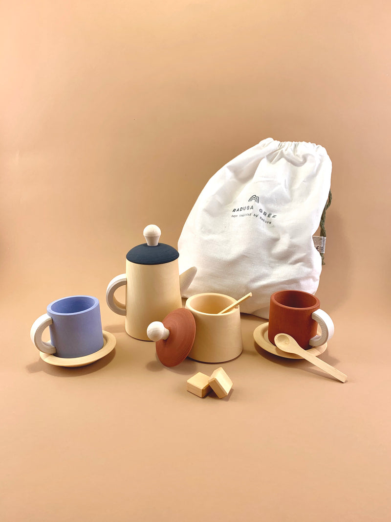 Tea Set - Terra and Blue