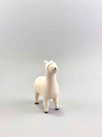 Wooden Alpaca figure