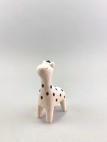 Wooden Giraffe Figure