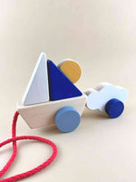 Boat and Cloud Pull Toy