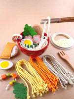 Wooden play food noodles Woodberry Toys  USA