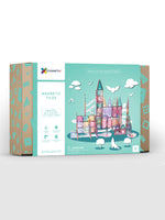 Magnetic tiles 106 pcs Pastel Ball Run Pack by Connetix