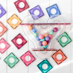 Magnetic tiles 106 pcs Pastel Ball Run Pack by Connetix
